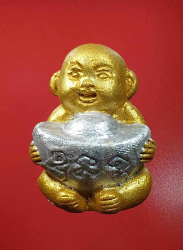 กุมารเทพกิมท้ง รุ่น1 ขนาดพกพา1 นิ้ว สี ทอง ปี2556 (หลวงปู่ ครูบาคำเป็ง)