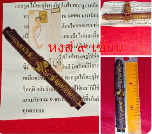 ตะกรุดไม้ทะลุโปร่งฟ้า พญางูเหลือมเขมือบทรัพย์ ขย้ำสาว ยอดไผ่ทะลุป้อง (อาจารย์ปู่อี๋ จอมขมังเวทย์ )